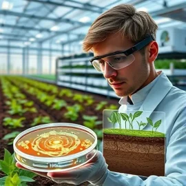 Инновационные способы микробиологической обработки почвы для повышения урожайности